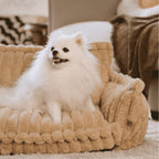 Large Washable Fluffy Orthopedic Soft Dog Pillow Dog Sofa Bed-Snoozy Dream