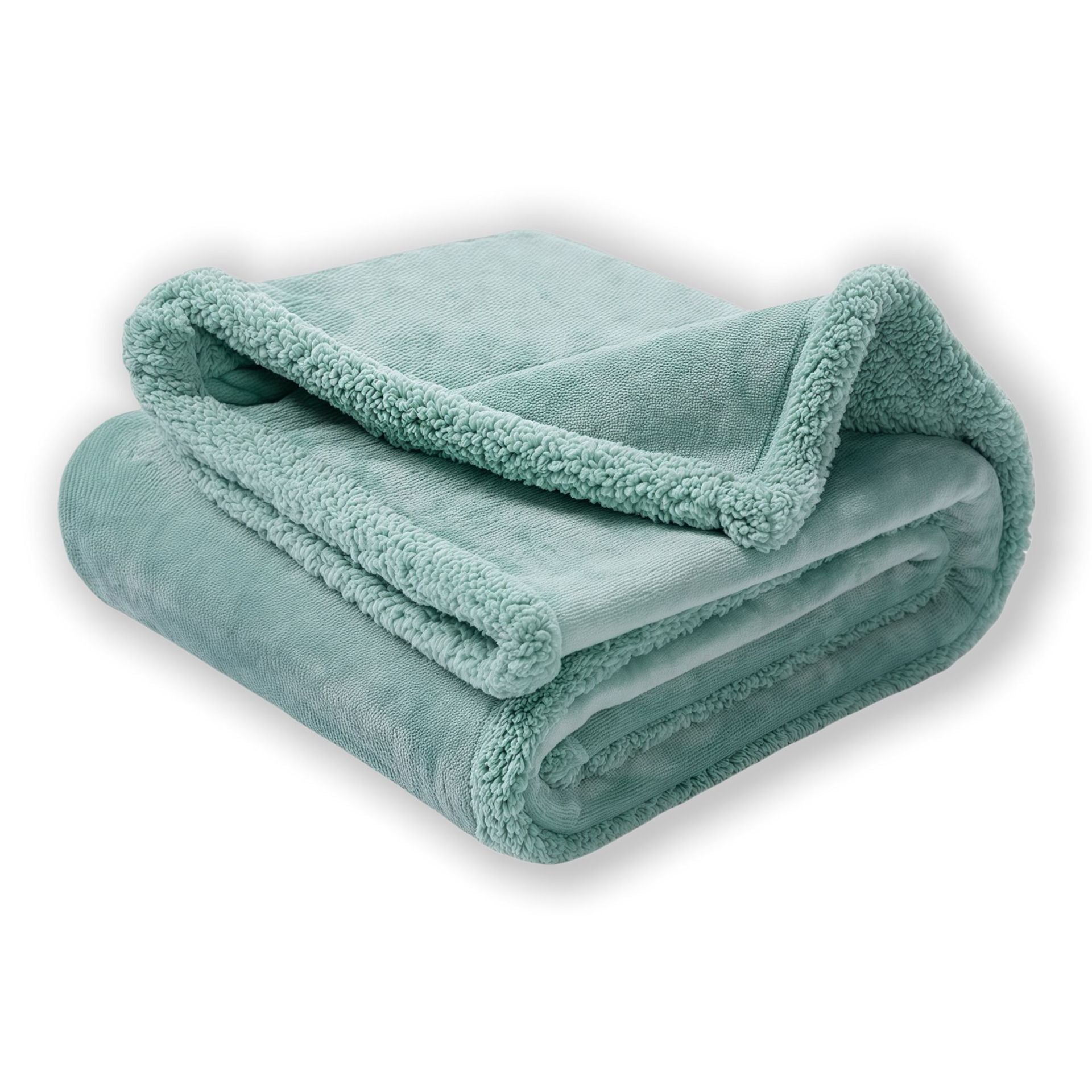 Waterproof Flannel Sherpa Fleece Thickened Dog Blanket 1