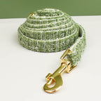 Luxury Soft Cotton Tweed Fabric Leash