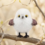 Interactive Realistic Flapping & Chirping Bird-Shaped Pet Toy