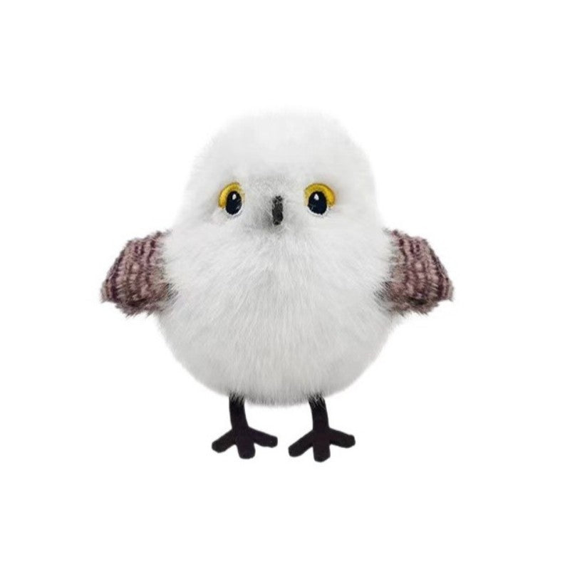 Interactive Realistic Flapping & Chirping Bird-Shaped Pet Toy