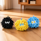 Squeaky Mop Ball Dental Chew Toy
