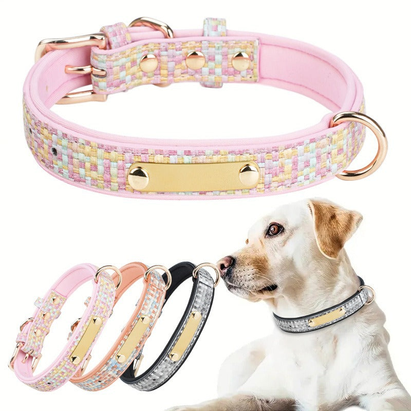 Charm-Ready Collar with Dual D-Rings
