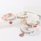 PU Set Letter Collar with Pendant