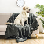 Waterproof Flannel Sherpa Fleece Thickened Dog Blanket 1