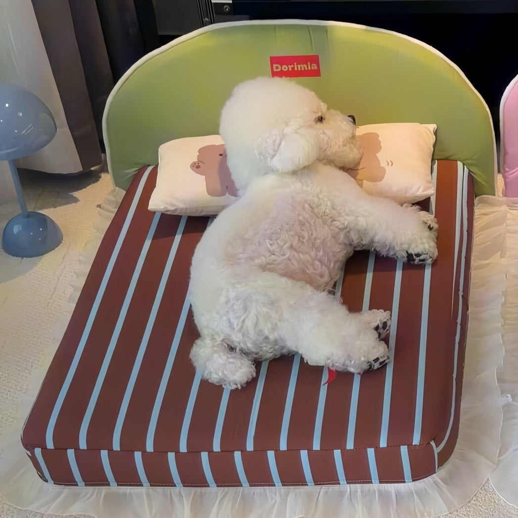 All-Season Washable Waterproof Pet Couch Bed