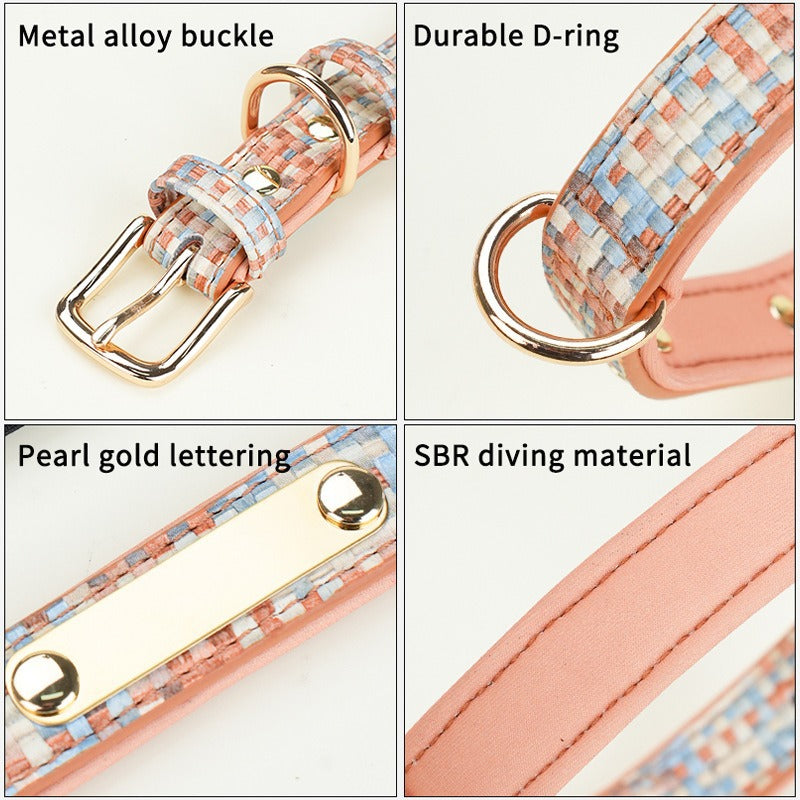 Charm-Ready Collar with Dual D-Rings