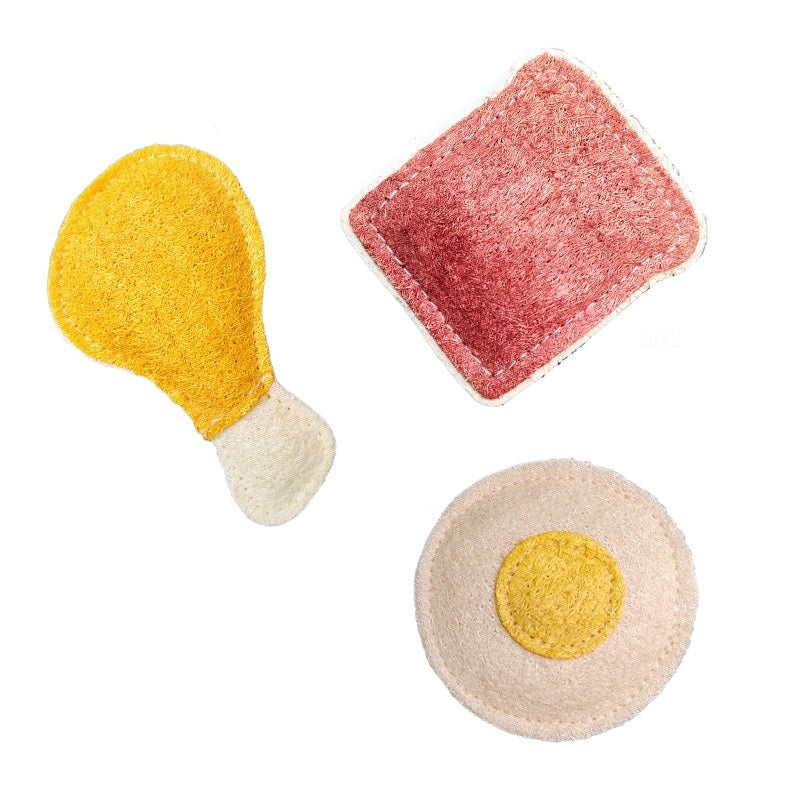 Natural Loofah Pet Dental Toy 2 (Food)