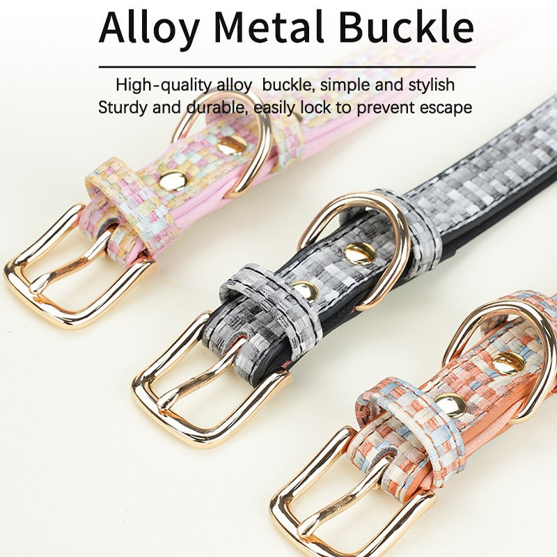 Charm-Ready Collar with Dual D-Rings