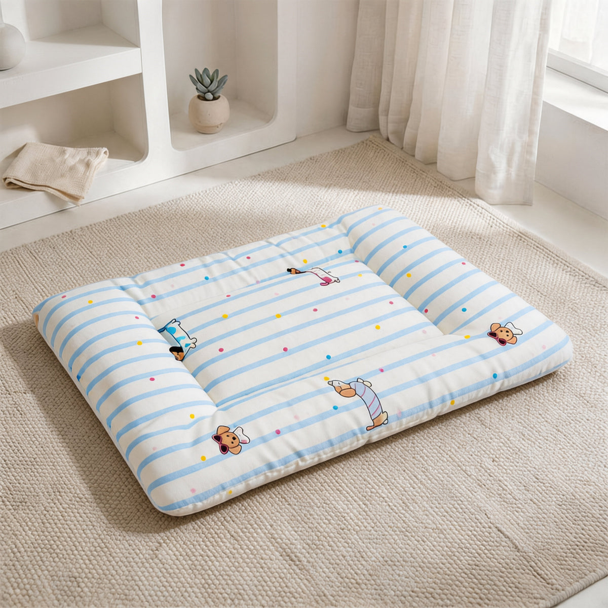 Reversible All-Season Cotton Cushion
