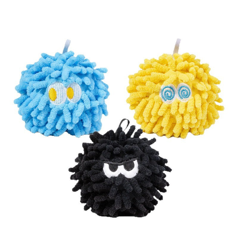 Squeaky Mop Ball Dental Chew Toy