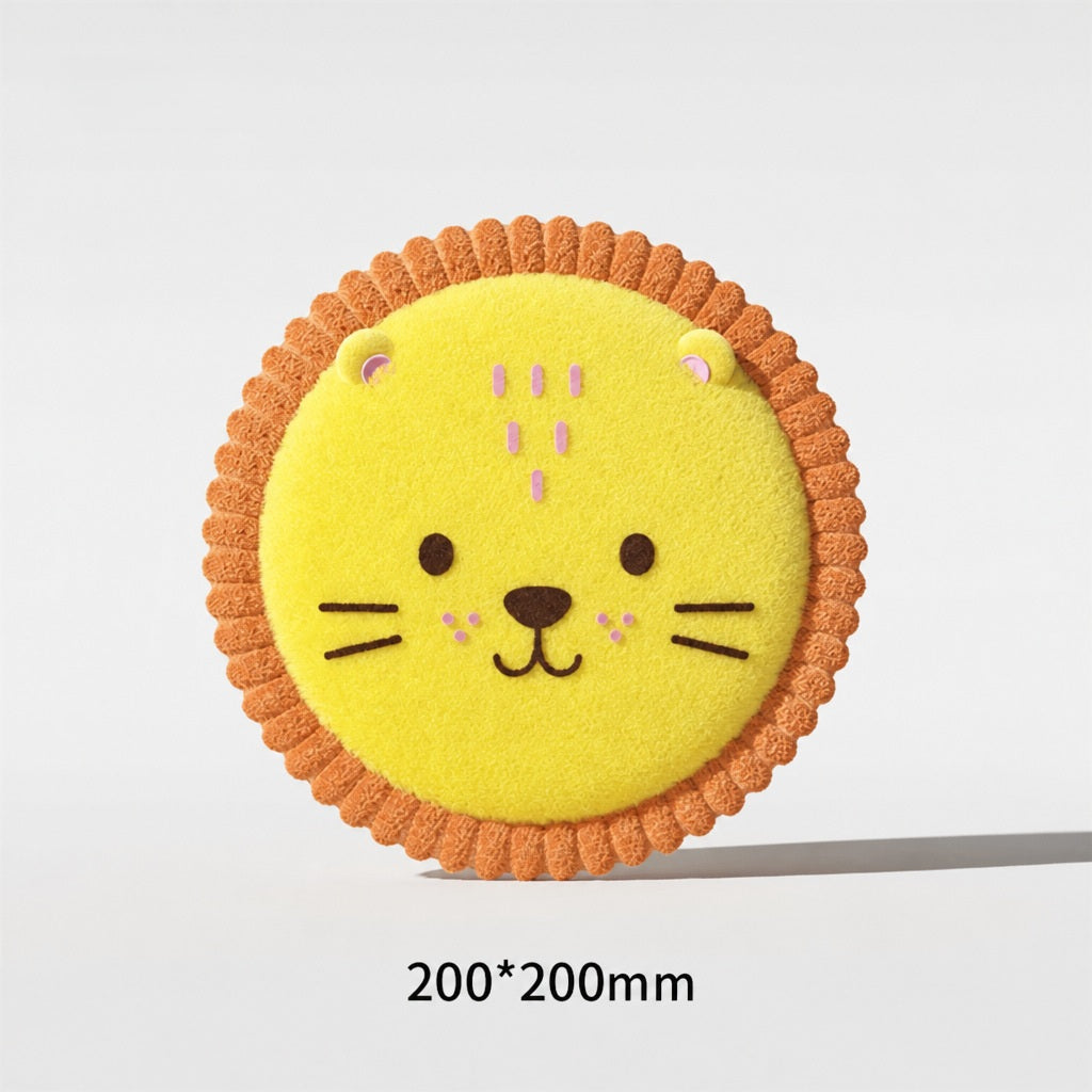 Squeaky Plush Flying Disc Dog Toy