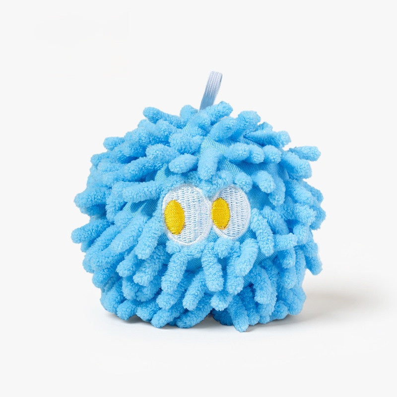 Squeaky Mop Ball Dental Chew Toy