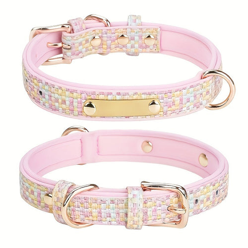 Charm-Ready Collar with Dual D-Rings