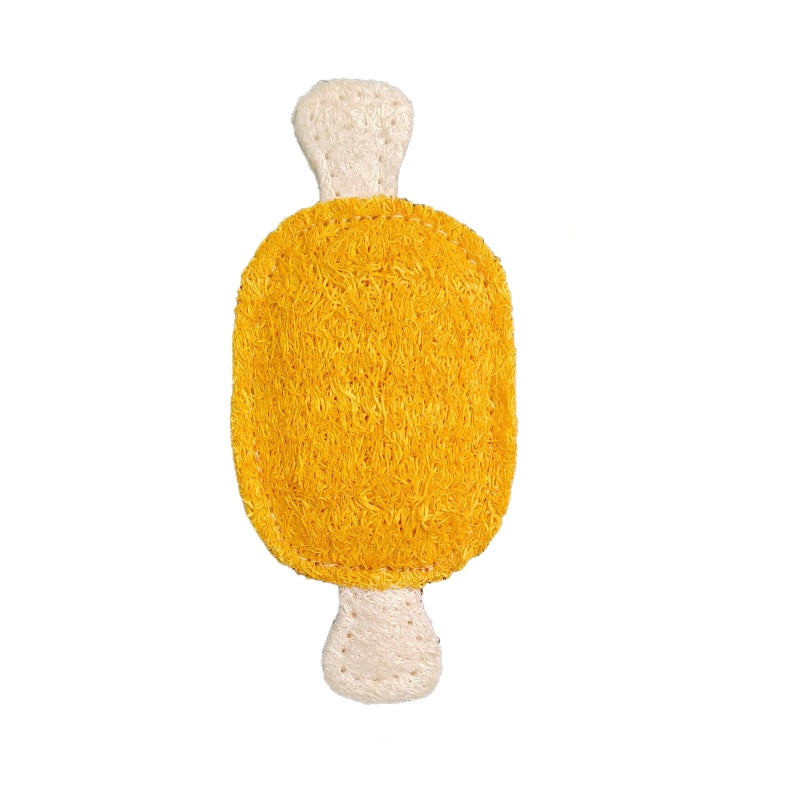 Natural Loofah Pet Dental Toy 2 (Food)