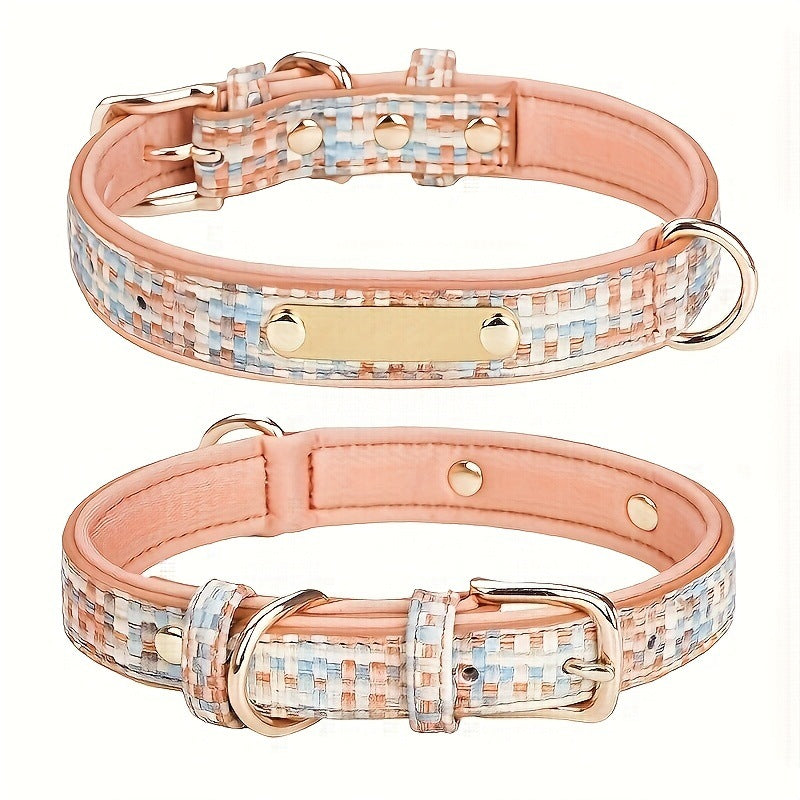 Charm-Ready Collar with Dual D-Rings