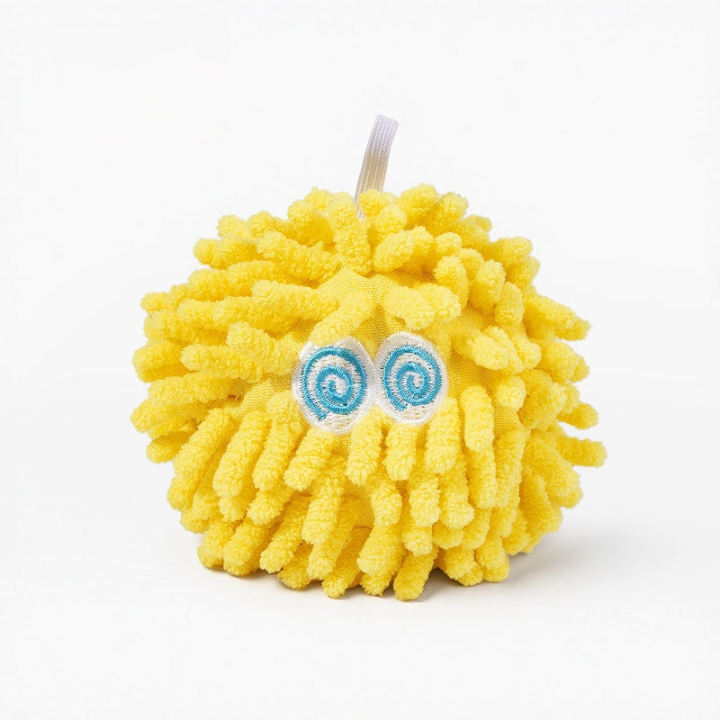Squeaky Mop Ball Dental Chew Toy