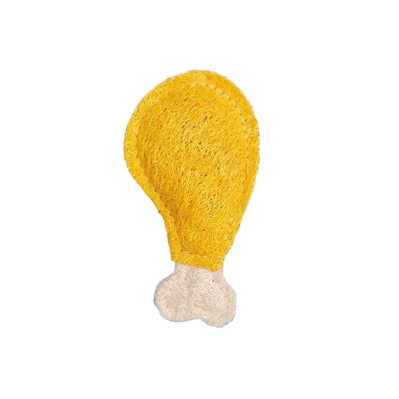 Natural Loofah Pet Dental Toy 2 (Food)