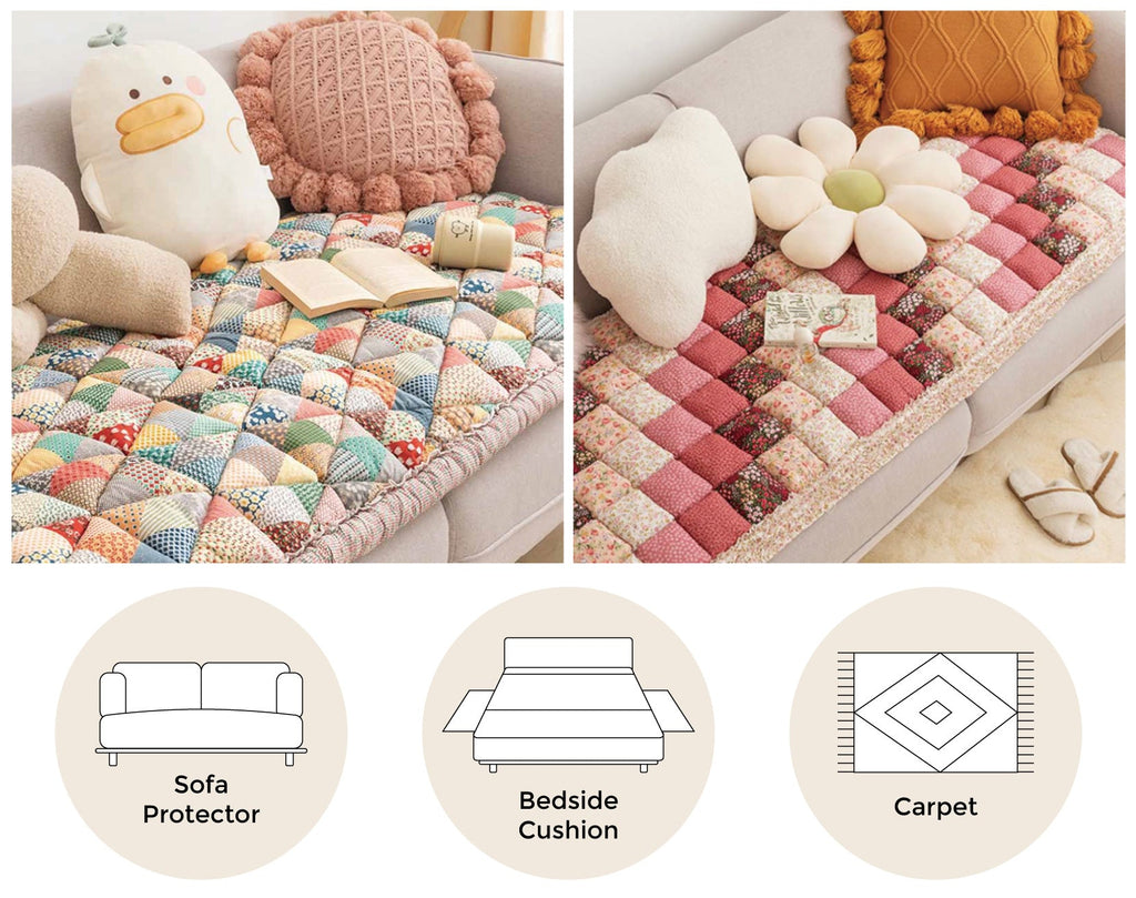 Garden Chic Cotton Protective Couch Cover