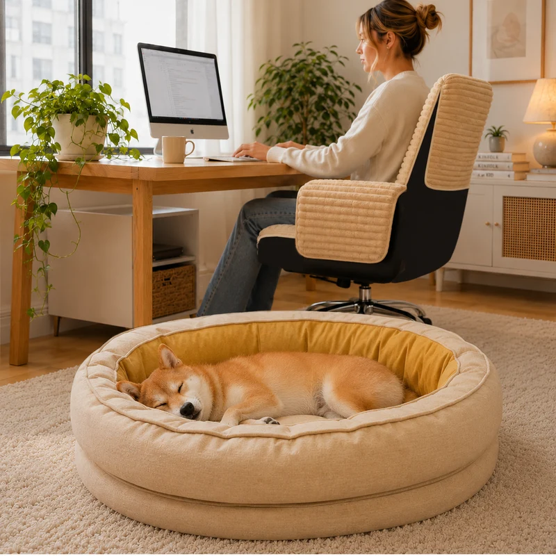 Donut Orthopedic Dog Bed Cat Bed
