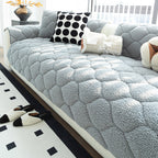 Pet-Friendly Thickened Soft Sherpa Fleece Non-Slip Sofa Protector Couch Cover